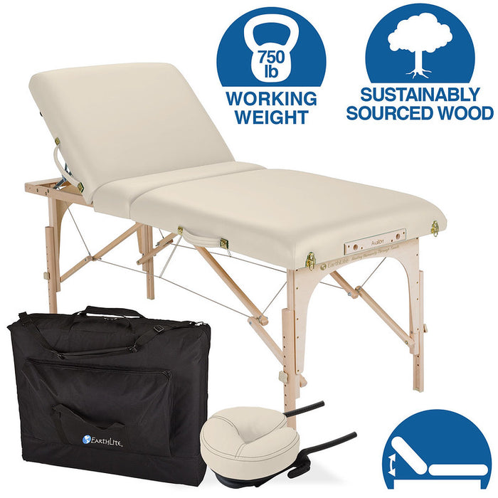Earthlite Avalon XD Tilt Massage Table Package