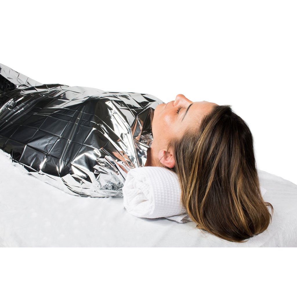 Spa Essentials Mylar Foil Thermal Blankets - 52x 84 3 pack