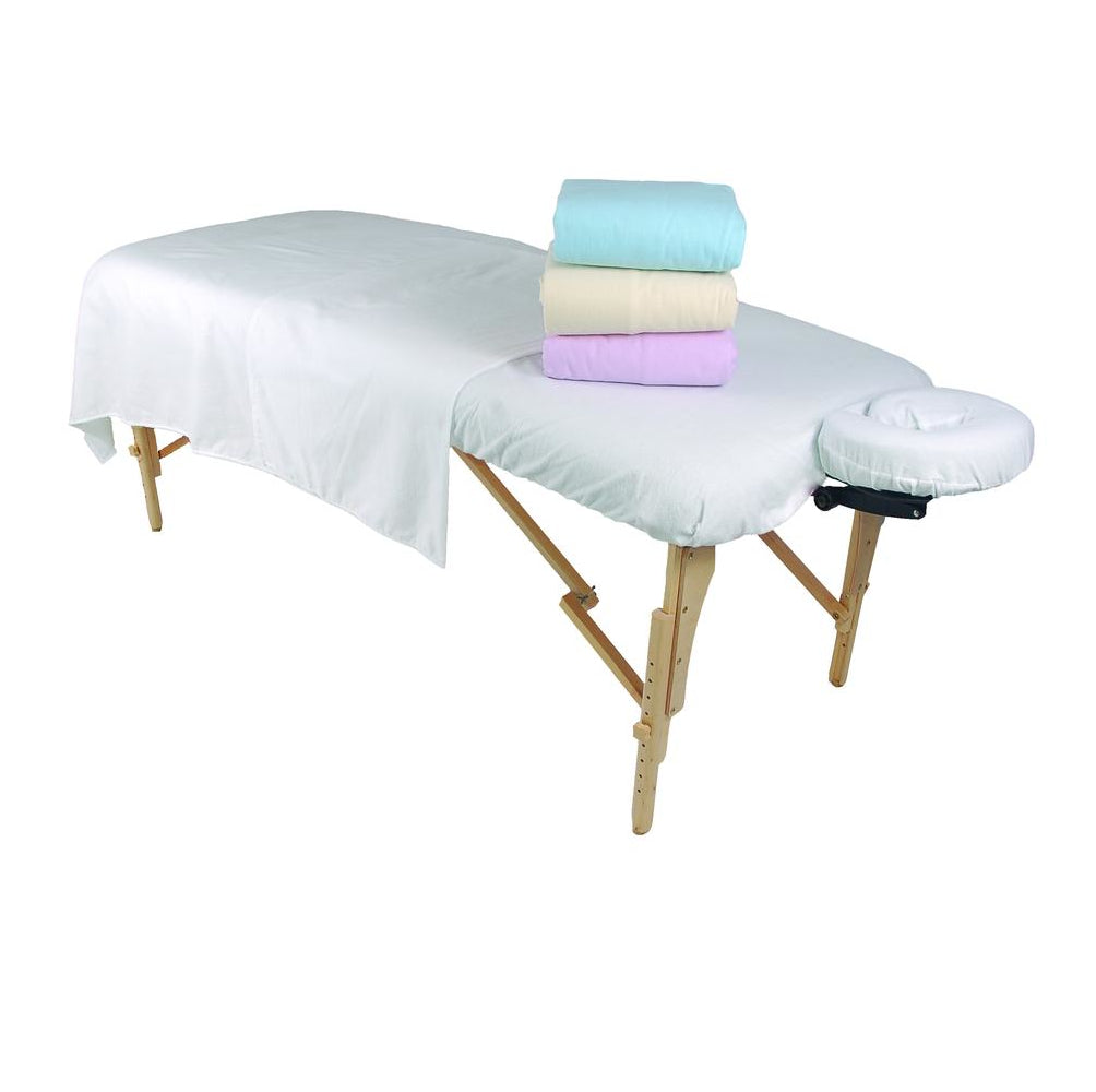 Massage Table Sheet Set Cotton Flannel — Spa & Bodywork Market