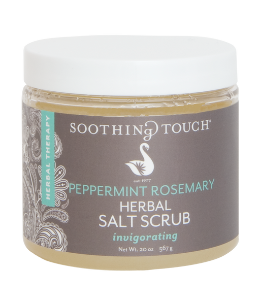 Soothing Touch Peppermint Rosemary Herbal Salt Scrub
