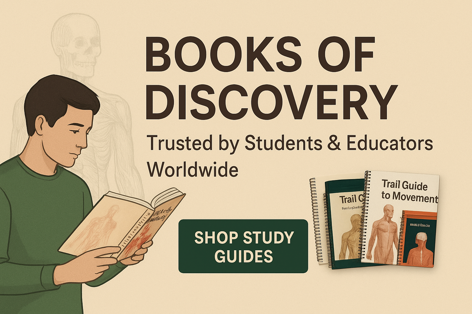 Books of Discovery: The Easiest Way to Learn Anatomy for Students & Professionals