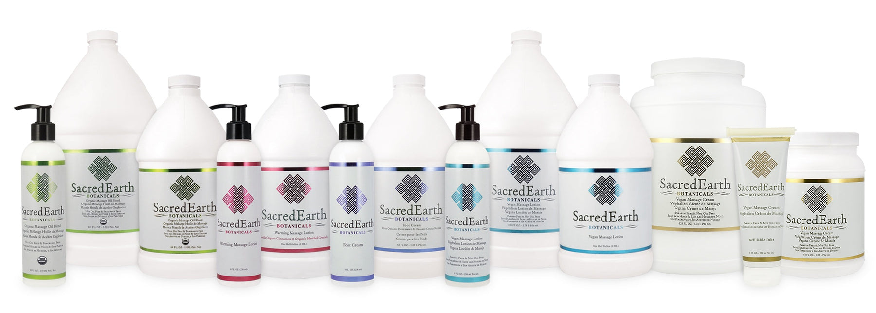 Sacred Earth Botanicals - The Best Massage Lotion, Oil, Cream & Gel You Can Buy