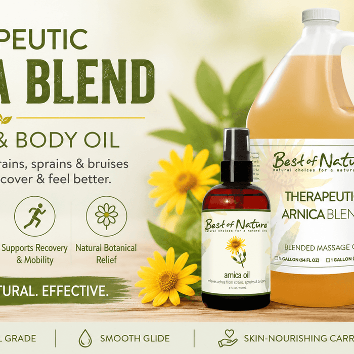 Best of Nature Therapeutic Arnica Blend Massage & Body Oil