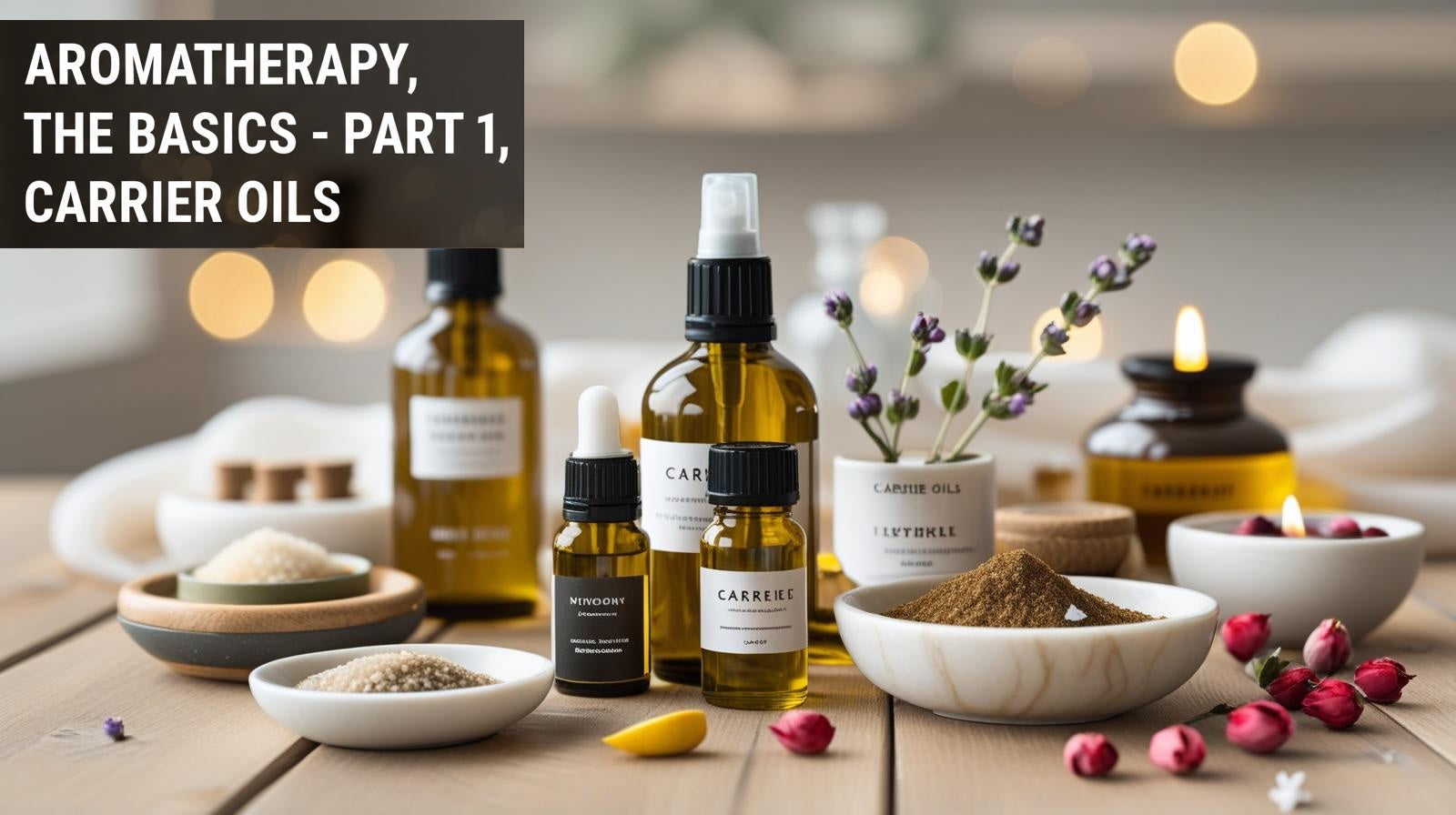 Aromatherapy, The Basics - Part 1, Carrier Oils