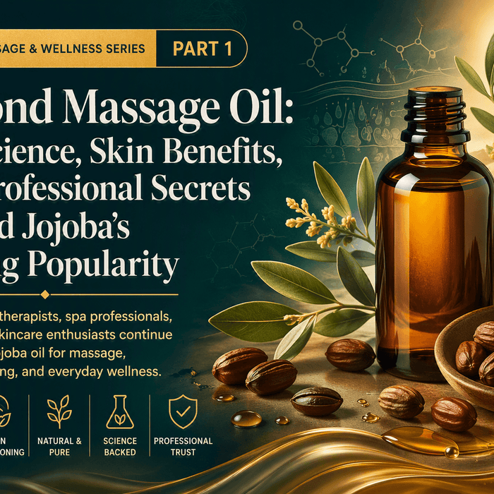 Beyond Massage & Aromatherapy Carrier Oil: The Science, Skin Benefits and Professional Secrets Behind Jojoba's Lasting Popularity