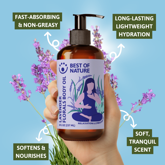 Lavender Florals (formerly Tranquility) Aromatherapy Massage & Body Oil