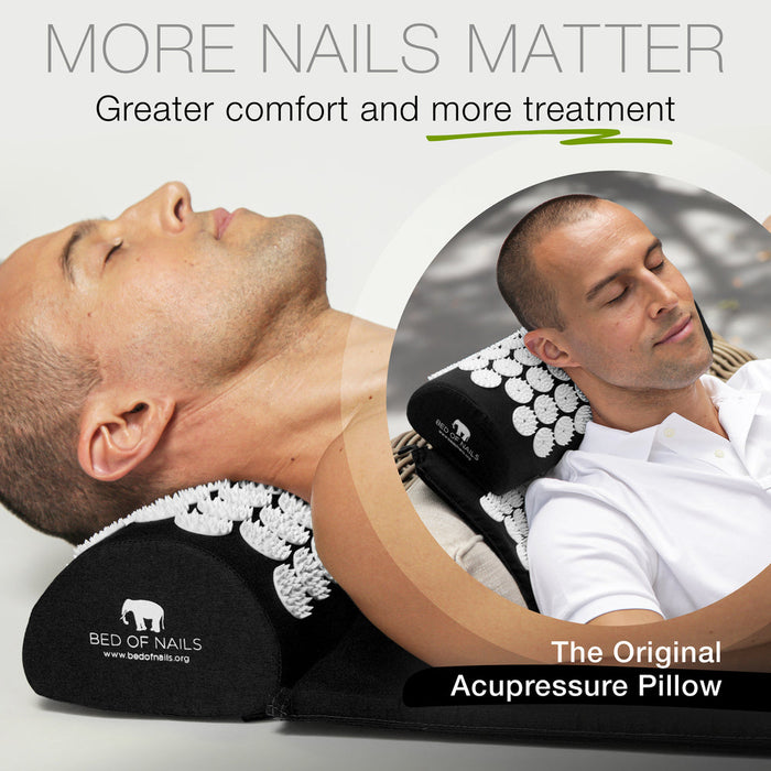 BON Intense Acupressure Pillow - Black