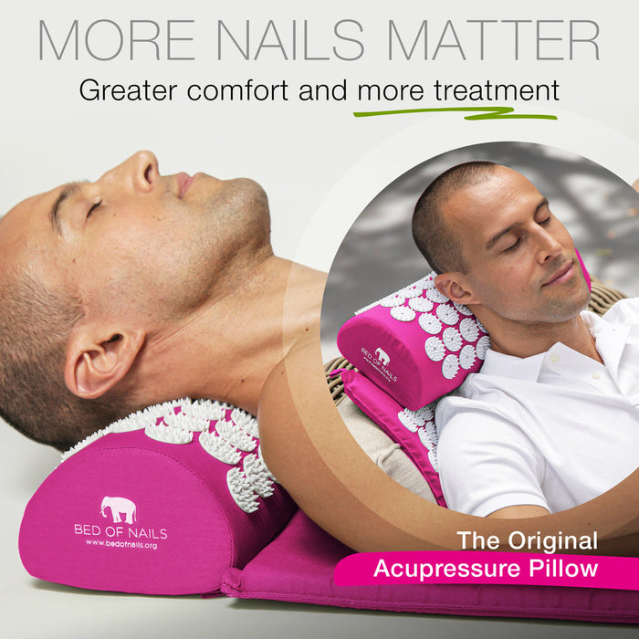 BON Acupressure Pillow - Pink