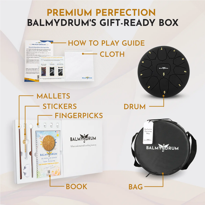 THE ZEN Balmy Drum - Sound Therapy for All Ages