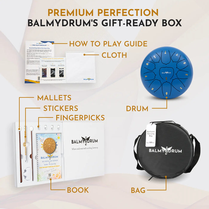 THE ZEN Balmy Drum - Sound Therapy for All Ages