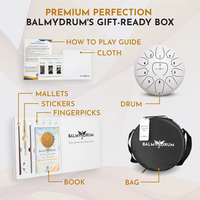 THE ZEN Balmy Drum - Sound Therapy for All Ages