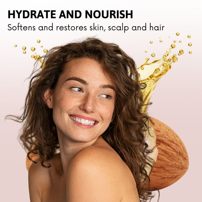 Best of Nature Almond Massage & Body Oil - 100% Pure