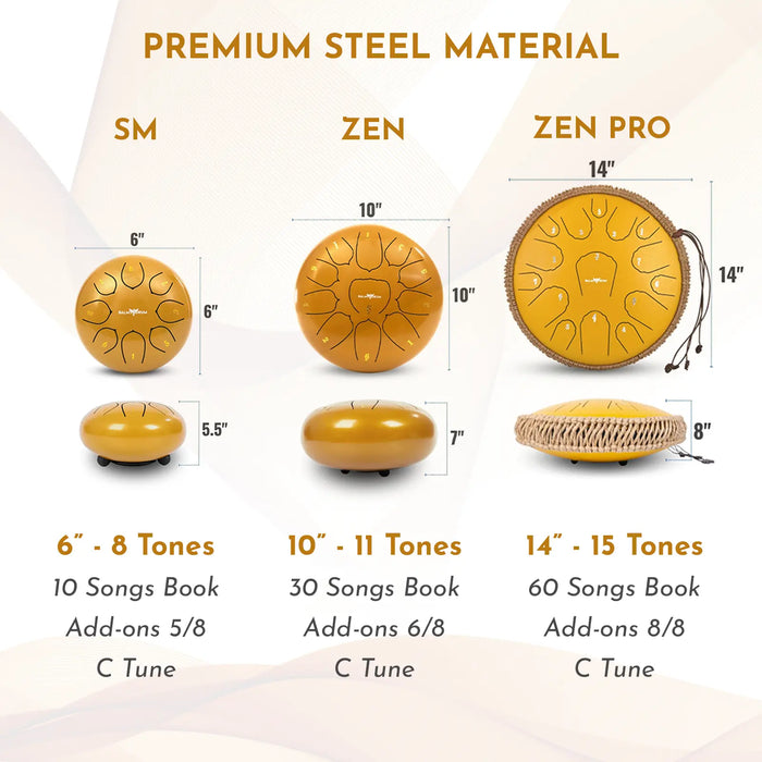THE ZEN Balmy Drum - Sound Therapy for All Ages