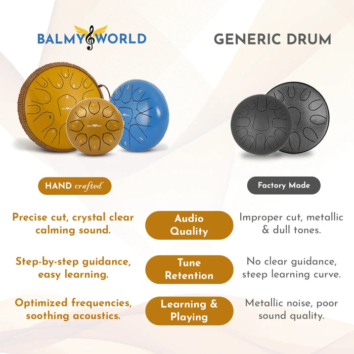 THE ZEN Balmy Drum - Sound Therapy for All Ages
