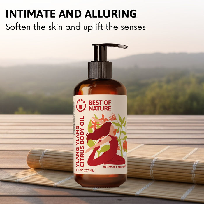 Best of Nature Ylang Ylang Citrus Aromatherapy Massage & Body Oil