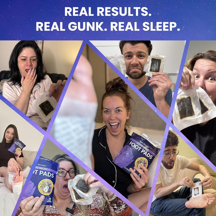 Vital Minerals + Good Night Sleep Foot Pads – 2 Pack Bundle