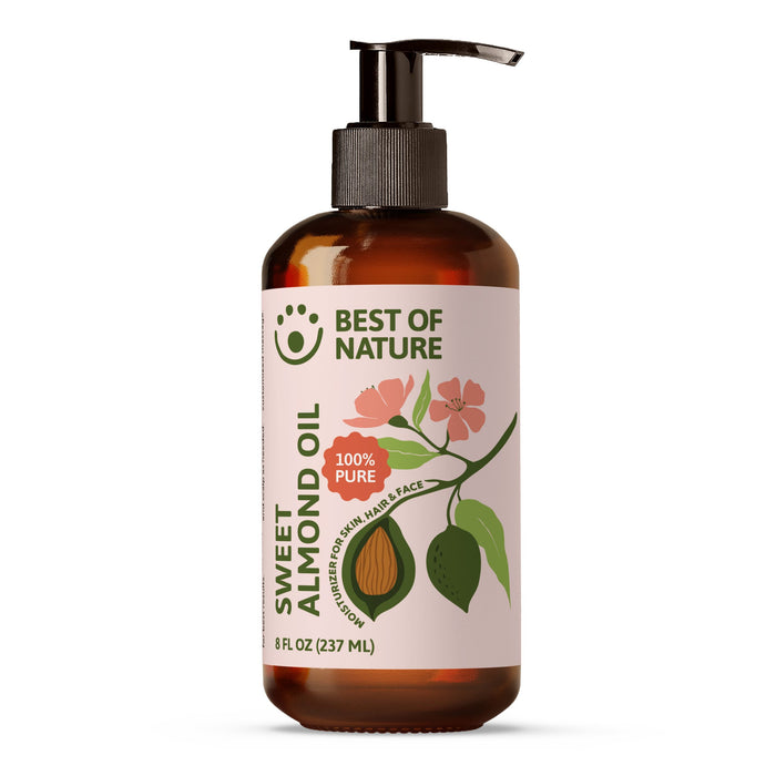 Best of Nature Almond Massage & Body Oil - 100% Pure