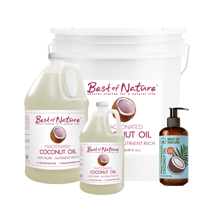 Best of Nature Fractionated Coconut Massage & Body Oil - 100% Pure