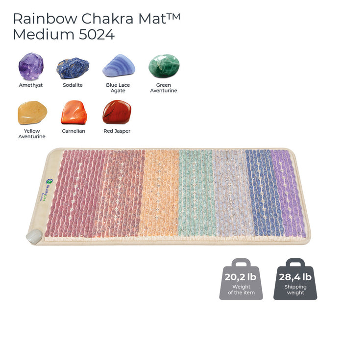 Rainbow Chakra Mat™ 5024 | Photon PEMF InfraMat Pro® Third Edition