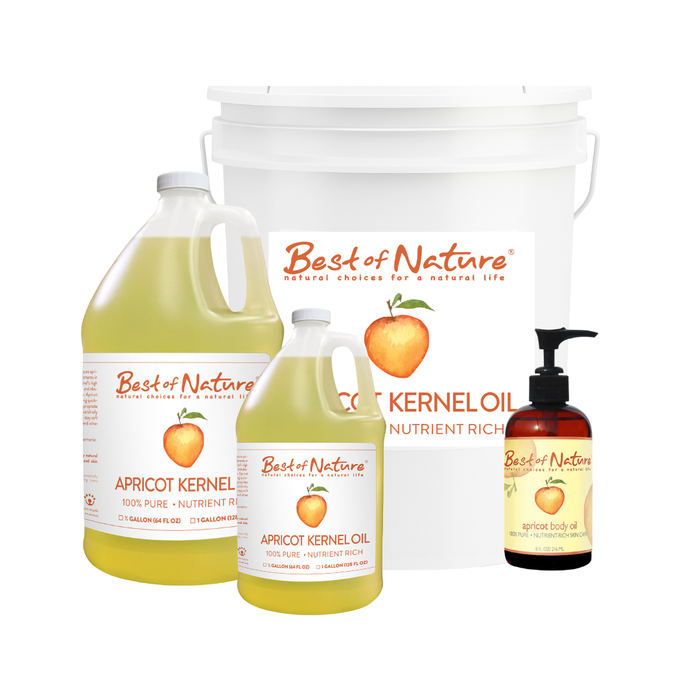 Best of Nature Apricot Kernel Massage & Body Oil - 100% Pure