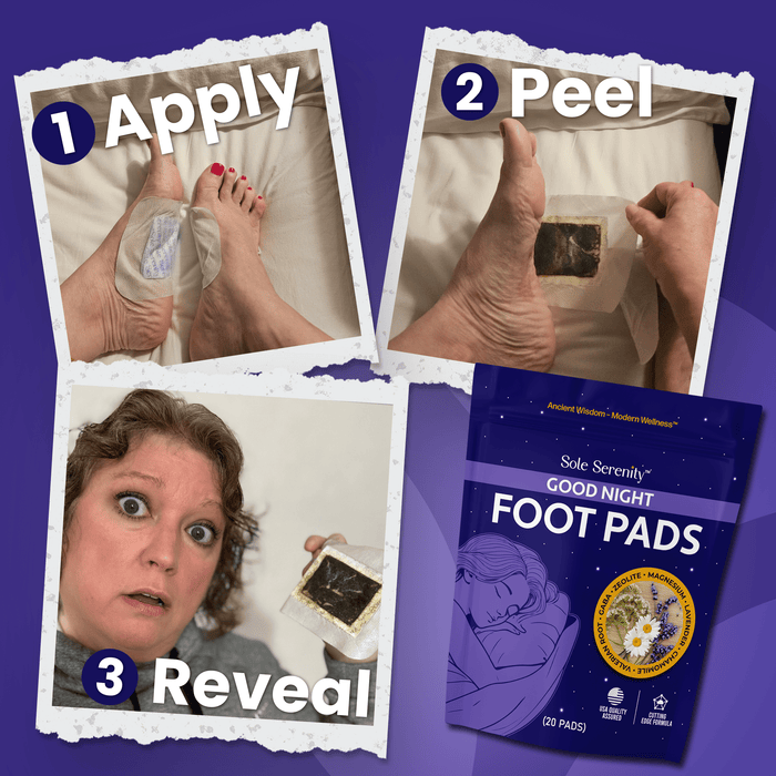 A Total Wellness 4 Pack Bundle - Detox Foot Pads