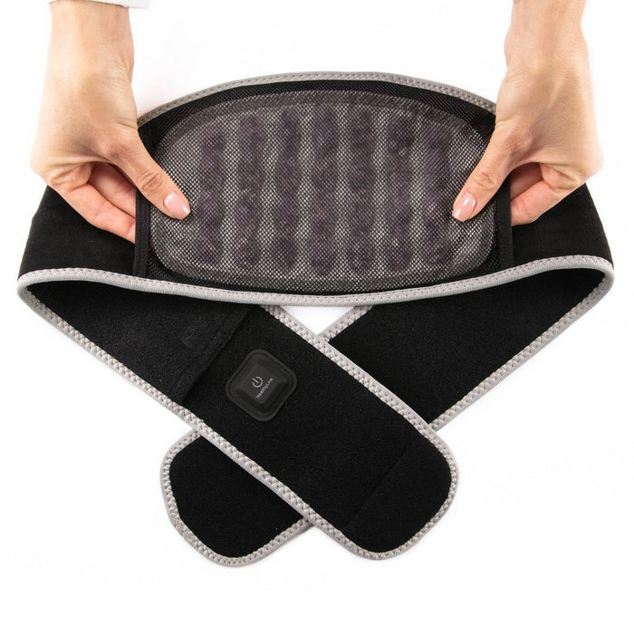 Portable Heated Gemstone Pad | Belt Model with Power Bank InfraMat Pro®