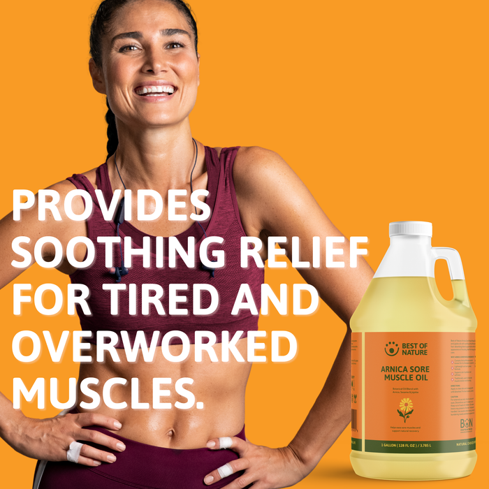 Best of Nature Therapeutic Arnica Sore Muscle Massage & Body Oil Oil (formerly Therapeutic Arnica Blend)