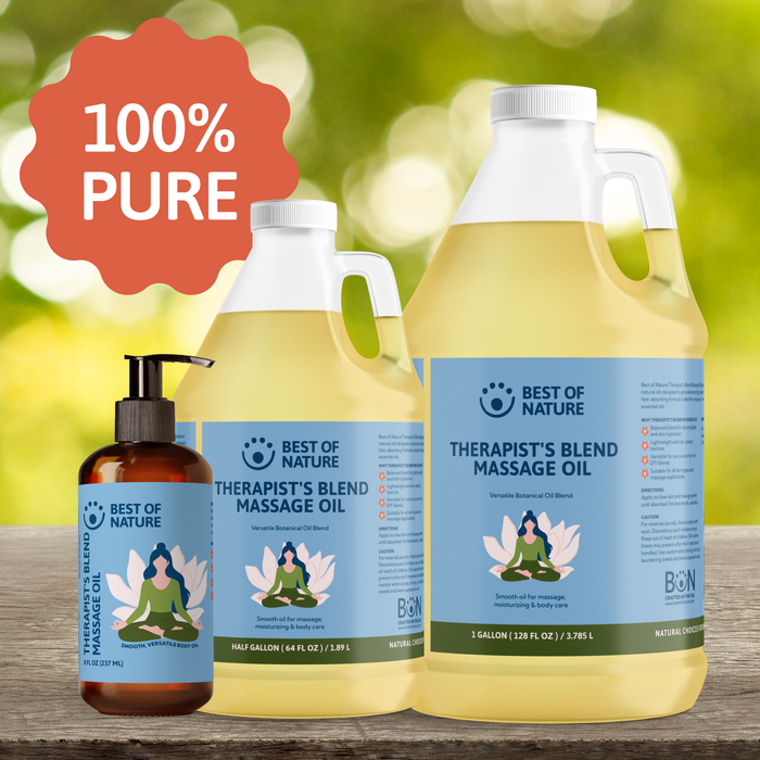 Therapist's Blend (formerly Budget Blend) Massage & Body Oil