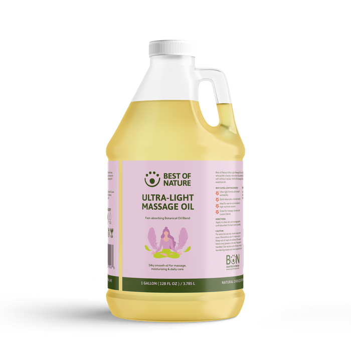 Best of Nature Ultra-Light (formerly Grapeseed Lightest Blend) Massage & Body Oil