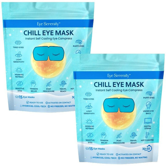 CHILL Self-Cooling Eye Masks
