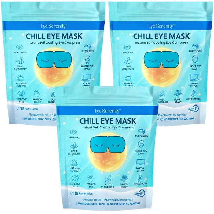 CHILL Self-Cooling Eye Masks