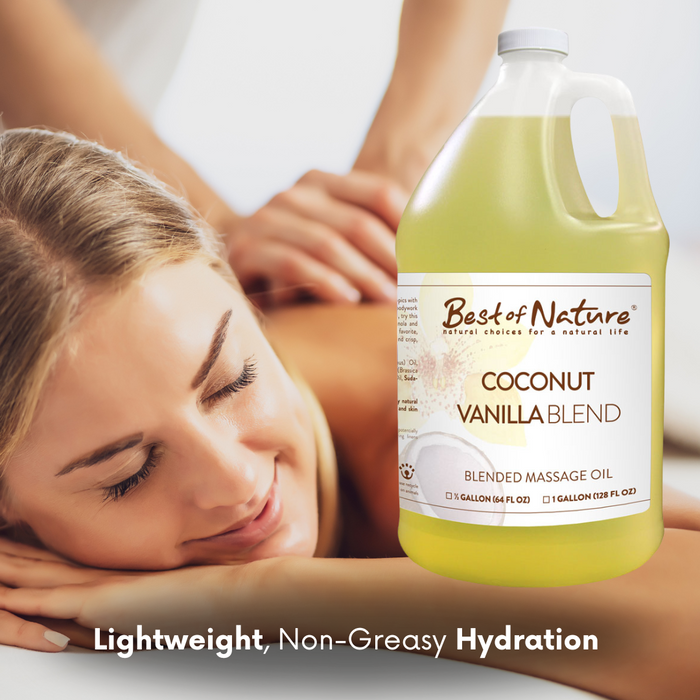 Best of Nature Coconut Vanilla Aromatherapy Massage & Body Oil