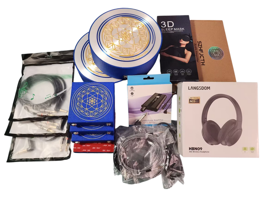 Vibroacoustic Therapy DIY Sound Bed Kit Attachments for Massage Table - 35 W