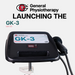 General Physiotherapy launches the GK-3 Gen 3.0 percussion massager. See the digital speed control display close-up.