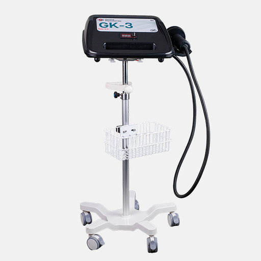 GK-3 Gen 3.0 handheld electric percussion massager professional stand unit.
