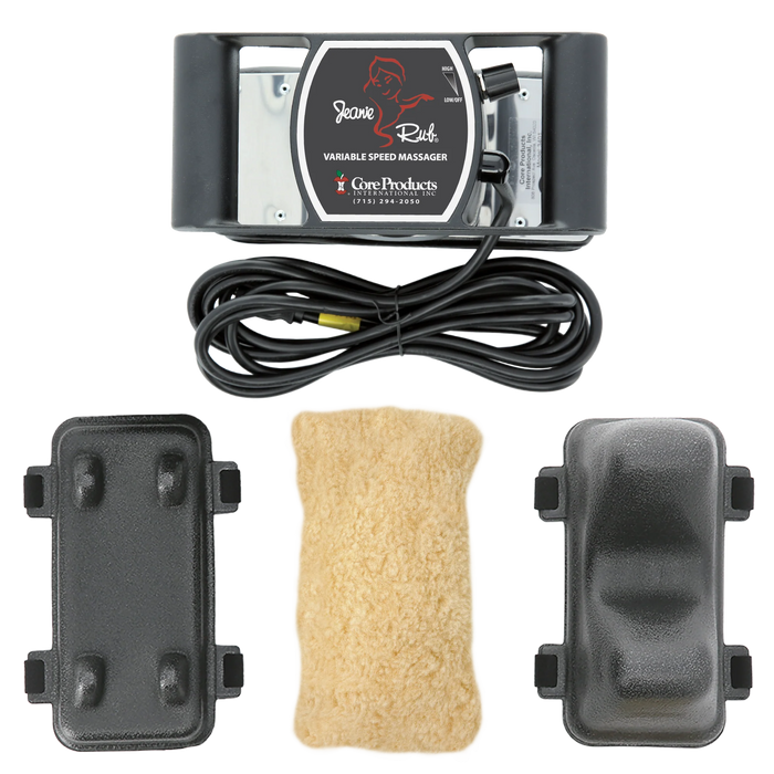 Jeanie Rub  massager with accessories. 
