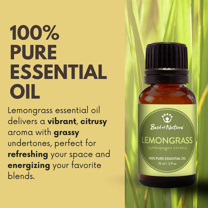Best of Nature Lemongrass Essential Oil