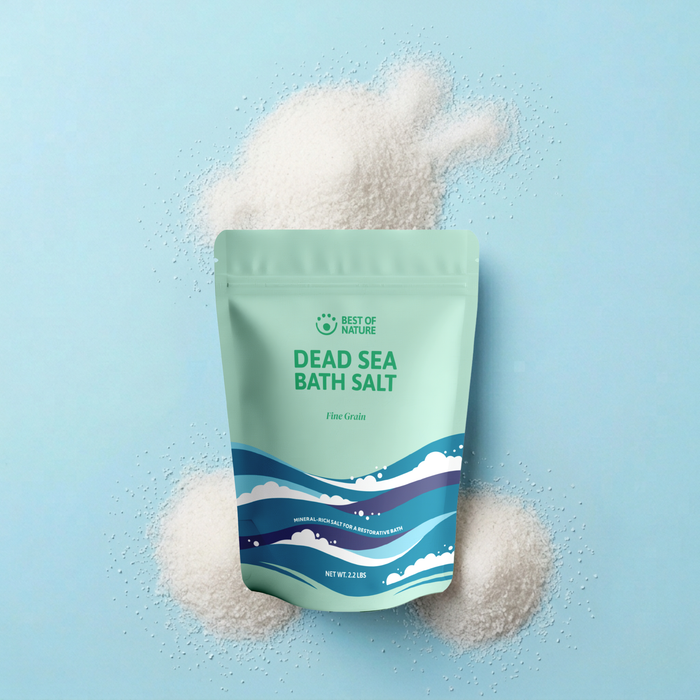 Dead Sea Mineral Bath Salt (Fine Grain)