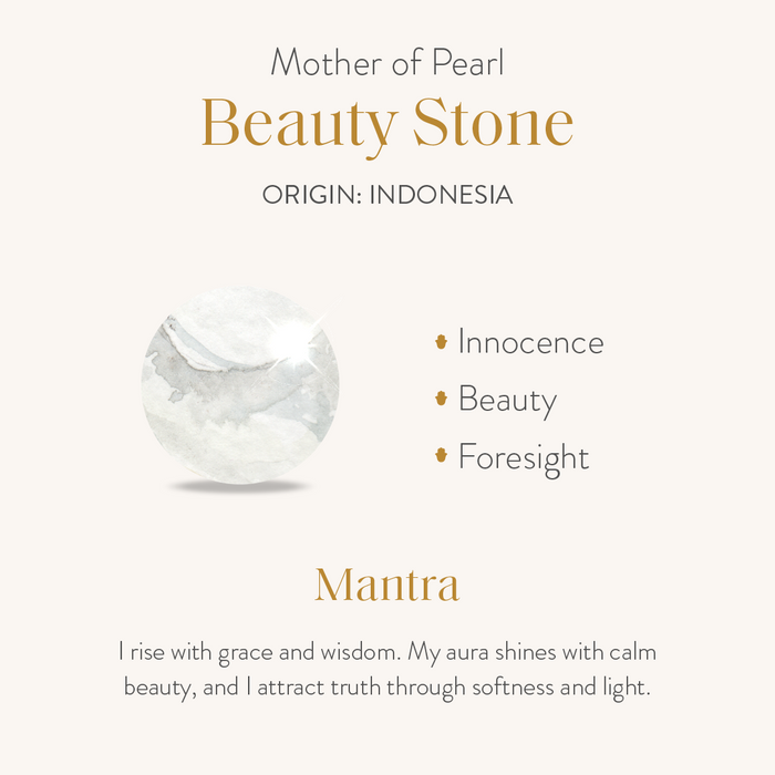 Serene Bloom Lotus Harmony Mother of Pearl Necklace