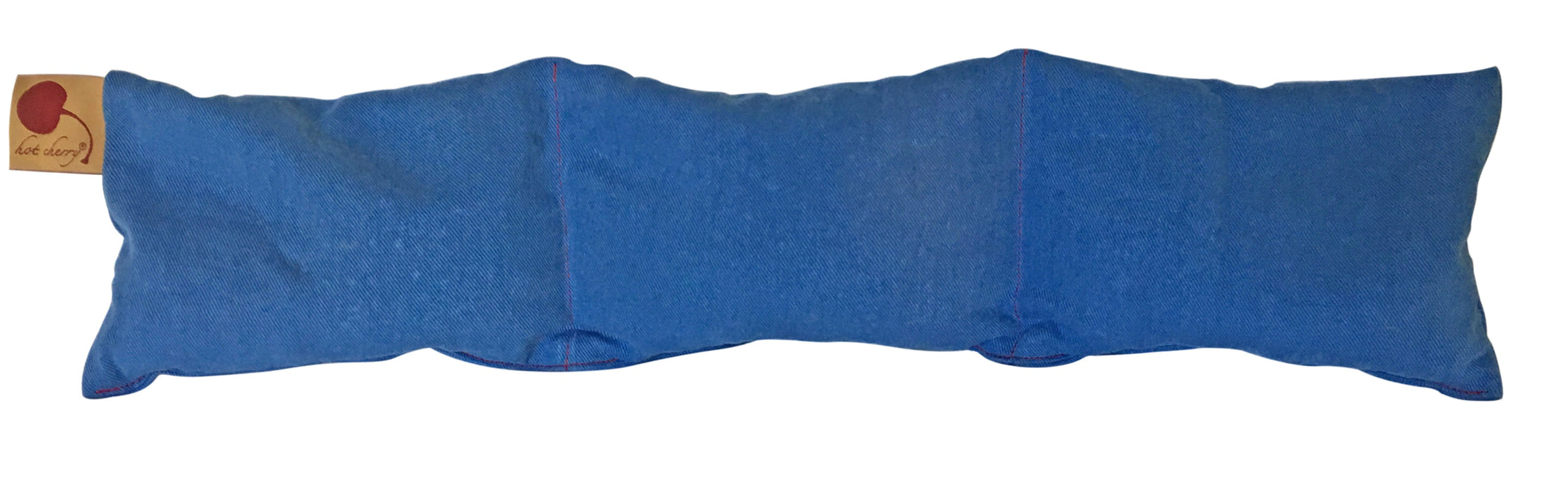 Hot Cherry Neck Wrap in Blue Denim -  Natural Hot and Cold Therapy Pack