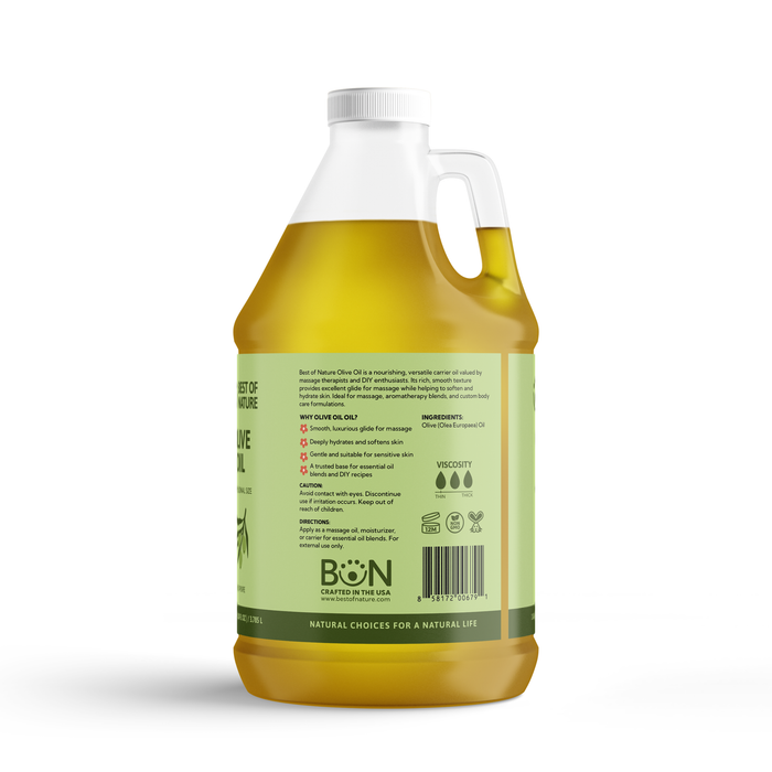 Best of Nature Olive Massage & Body Oil - 100% Pure