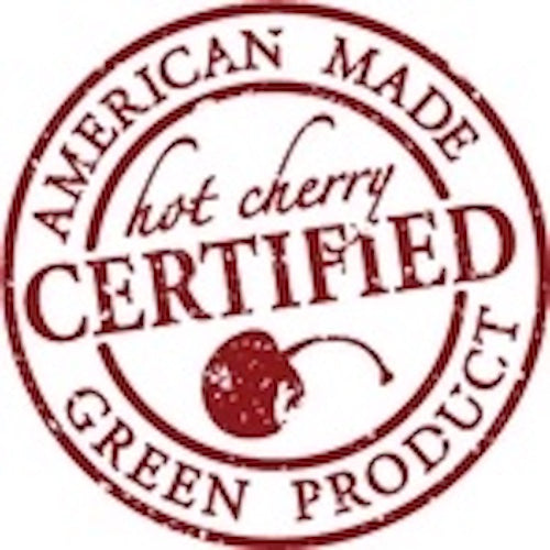 Hot Cherry Triple Square Pillow in Blue Denim - Natural Hot and Cold Therapy Pack