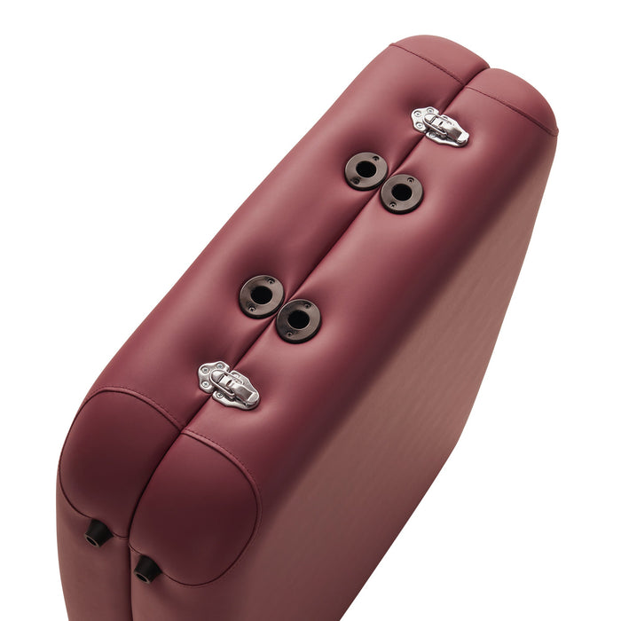 Master Massage 30” Eva Pregnancy Portable Massage in Burgundy