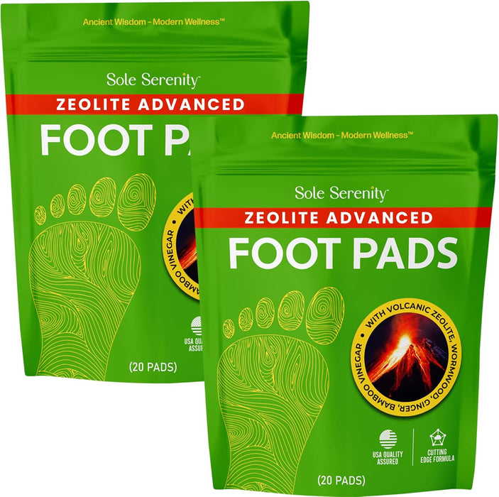 Detox Foot Pads: Use for Heavy Metals, Pollutants, Parasites Cleanse