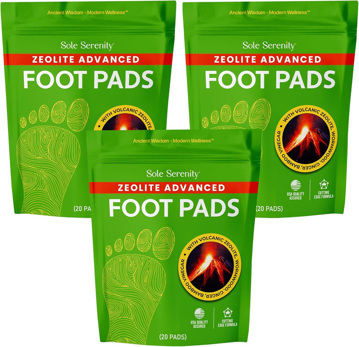 Detox Foot Pads: Use for Heavy Metals, Pollutants, Parasites Cleanse