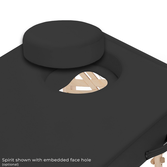 Earthlite Spirit Portable Massage Table with Face Hole and Plug