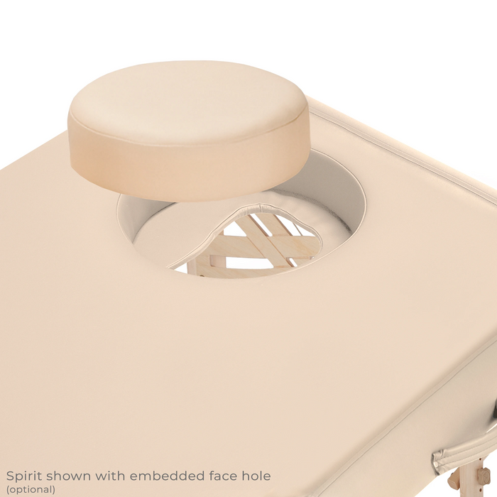 Earthlite Spirit Portable Massage Table with Face Hole and Plug