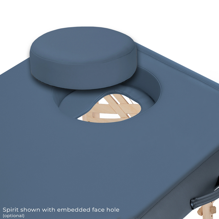 Earthlite Spirit Portable Massage Table with Face Hole and Plug
