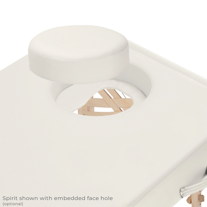 Earthlite Spirit Portable Massage Table with Face Hole and Plug