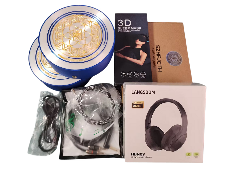 Vibroacoustic Therapy DIY Sound Bed Kit Attachments for Massage Table - 35 W